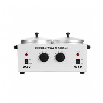 Баночний воскоплав Double Wax Warmer AD-800 на 2 банки Білий: купити за кращою ціною в Україні