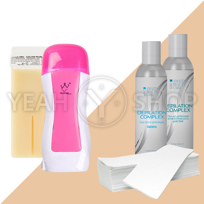 Набір для депіляції касетним воском MAX З рідинами Jerden: купити за кращою ціною в Україні