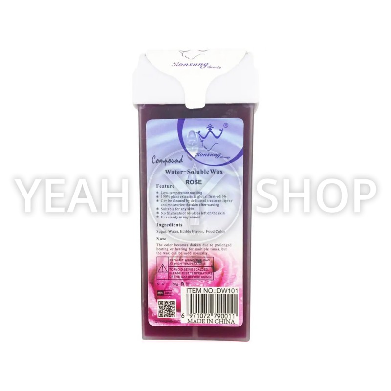 Віск в касеті для депиляції Konsung 100 мл Троянда: купити за кращою ціною в Україні