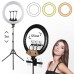 Професійна кільцева лампа ZB-F488 55 см (Пульт, штатив): купити за кращою ціною в Україні