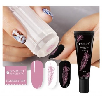 Гель-фарба Starlet Professional st 10, 8 мл.: купити за кращою ціною в Україні