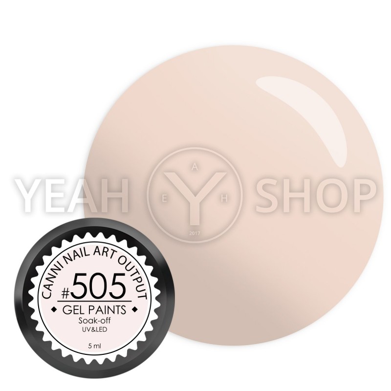 Гель-краска Canni №505, 5 мл купить по лучшей цене в Украине