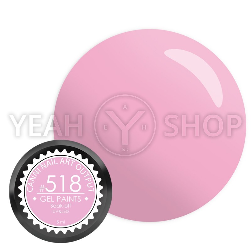 Гель-фарба Canni №518, 5 мл: купити за кращою ціною в Україні