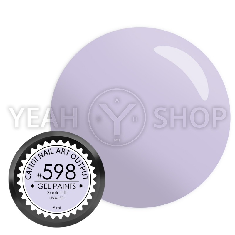 Гель-краска Canni №598, 5 мл купить по лучшей цене в Украине
