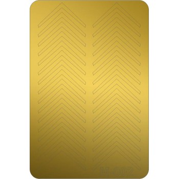 Металізовані наклейки CANNI золото M-002g: купити за кращою ціною в Україні