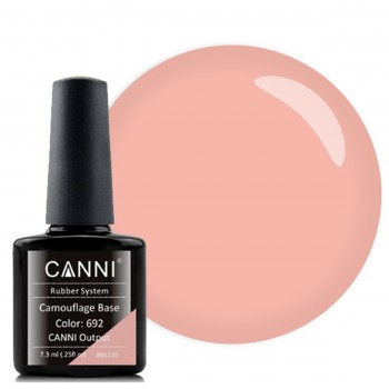 Камуфлирующая каучукова база для гель-лаку Canni Camouflage Rubber Base Coat №692, 7.3 мл