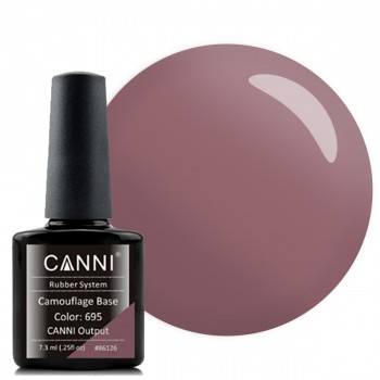 Камуфлирующая каучукова база для гель-лаку Canni Camouflage Rubber Base Coat №695, 7.3 мл