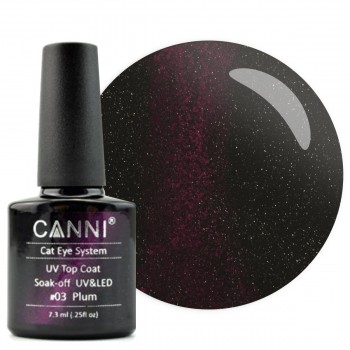 Топ для гель-лаку котяче око Canni Professional Cat Eye 03, 7.3 мл