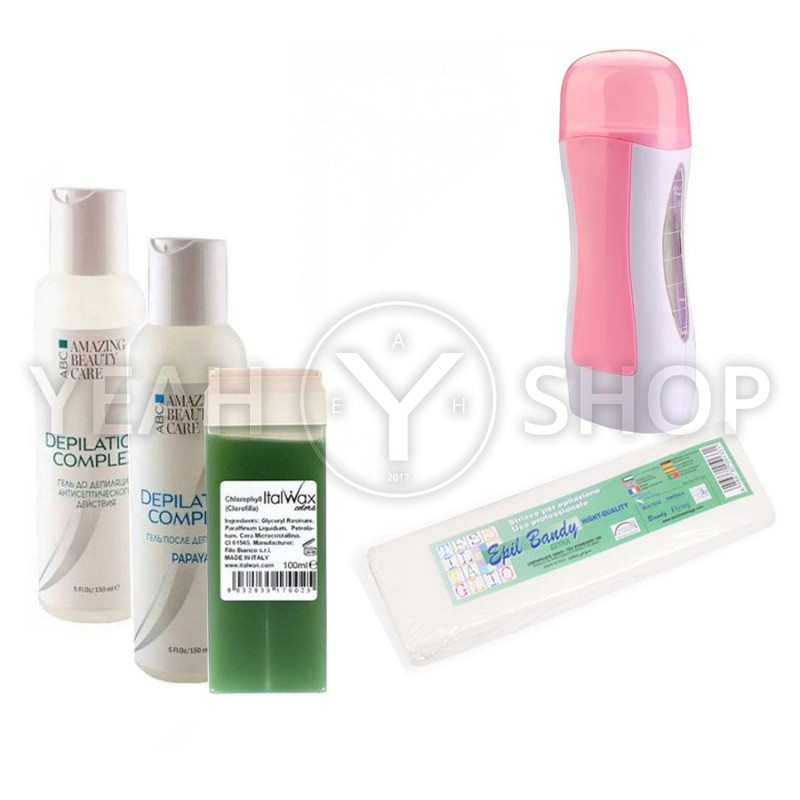 Набір для депіляції касетним воском ItalWax Повний: купити за кращою ціною в Україні