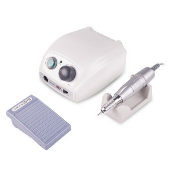 Фрезер для маникюра и педикюра Strong 207 Red на 35000 об/мин (Серебро)