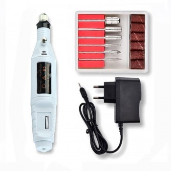 Фрезер для манікюру YRE MPS-08 на 13000 об/хв Білий