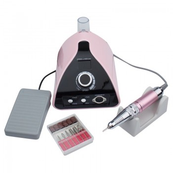 Фрезер для манікюру і педикюру ZS-711 Professional на 35000 об / хв (рожевий)