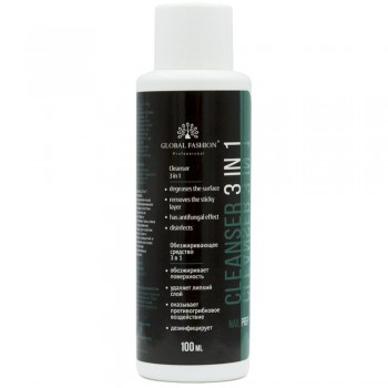 Средство для удаления липкого слоя (обезжириватель) 2 в 1 Global Fashion Nail Prep