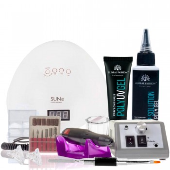Набір для нарощування полігелем Global Fashion №1: купити за кращою ціною в Україні