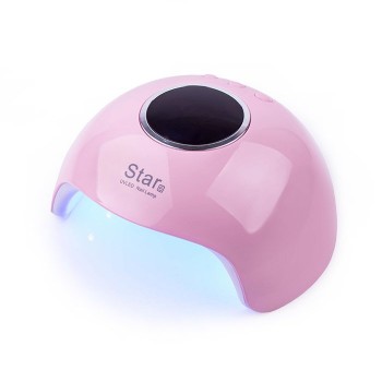 UV/LED Лампа для маникюра Star 6 24 Вт (Розовый)