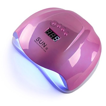 UV/LED Лампа для маникюра SUN X 54 Вт (Зеркальный розовый) купить по лучшей цене в Украине