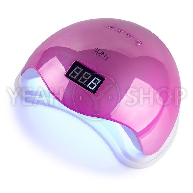 UV / LED Лампа для манікюру SUN 5 48 Вт (Дзеркальний рожевий): купити за кращою ціною в Україні