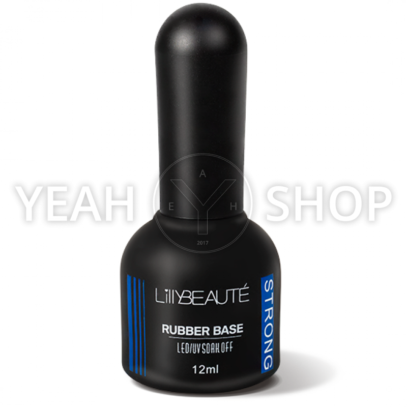 Каучукове базове покриття Lilly Beaute Rubber Base 12 мл: купити за кращою ціною в Україні