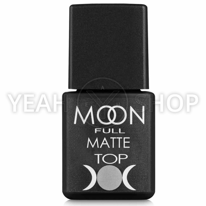 Матове верхнє покриття для гель-лаку Moon Full Top Matte: купити за кращою ціною в Україні