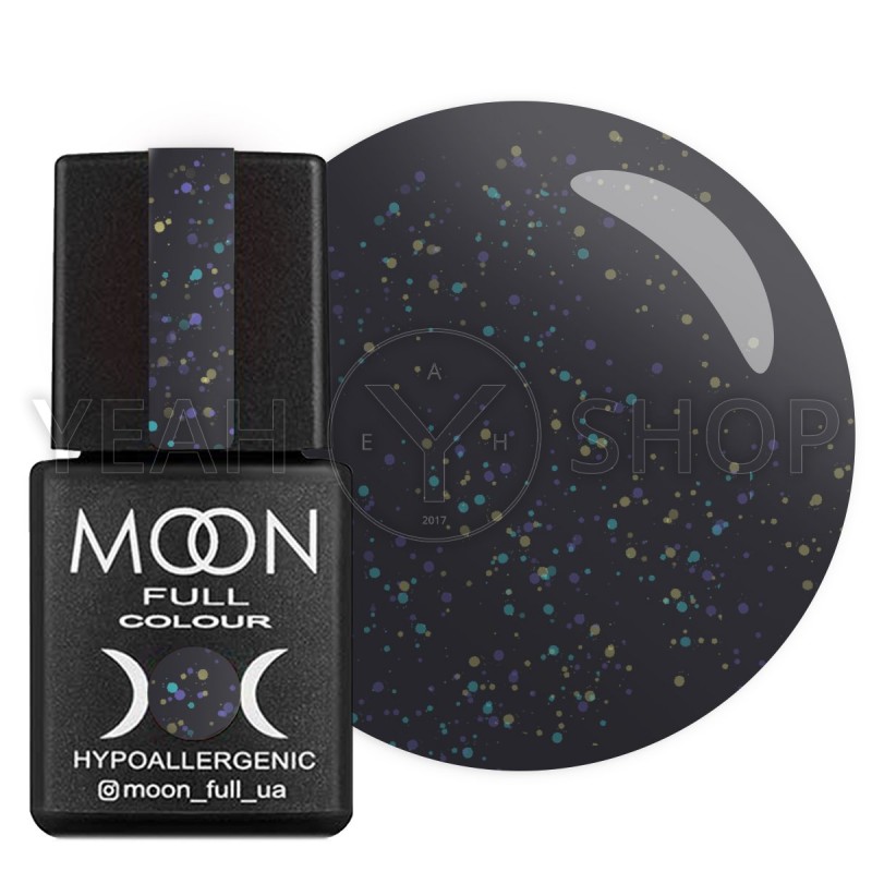 Верхнє покриття для гель-лаку Moon Full Top Glitter №001 (Rainbow), 8 мл: купити за кращою ціною в Україні