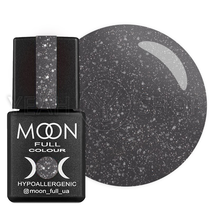 Верхнее покрытие для гель-лака Moon Full Top Glitter №003 (Серебро), 8 мл купить по лучшей цене в Украине