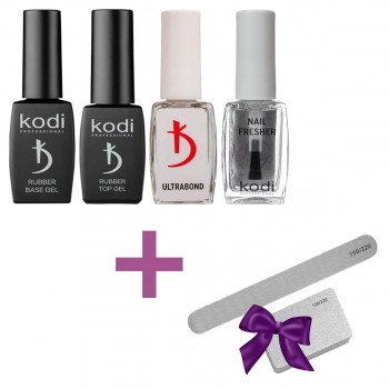 Набор вспомогательных жидкостей Kodi Professional (Пилка и баф в подарок)