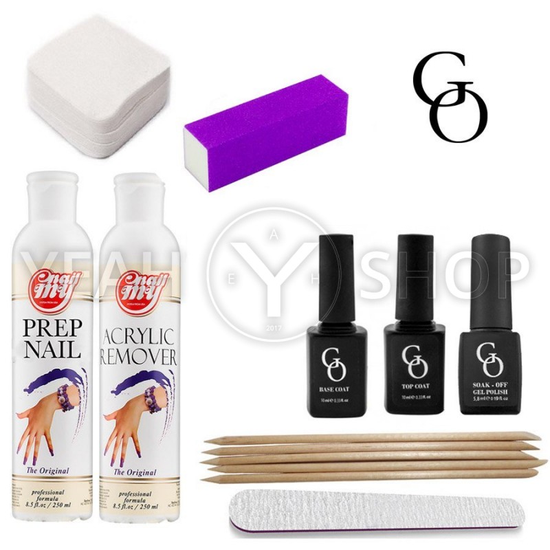 Стартовый набор гель-лаков GO без УФ лампы купить по лучшей цене в Украине