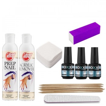 Стартовый набор гель-лаков Oxxi без УФ лампы