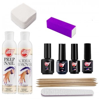 Стартовый набор гель-лаков My Nail без УФ лампы (С праймером)