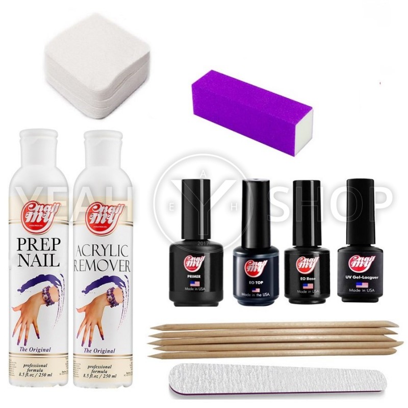 Стартовый набор гель-лаков My Nail без УФ лампы (С праймером) купить по лучшей цене в Украине