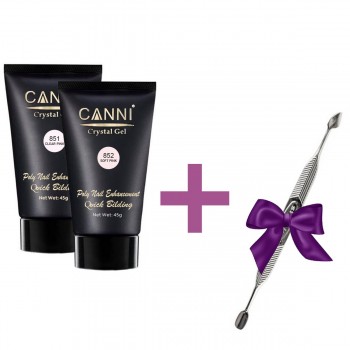 Набір з двох полігелей Canni, пушер в подарунок