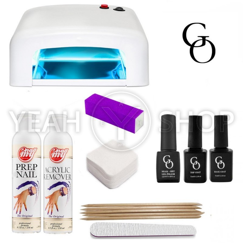 Стартовий набір гель-лаків GO Стандарт з УФ лампою на 36 Вт: купити за кращою ціною в Україні