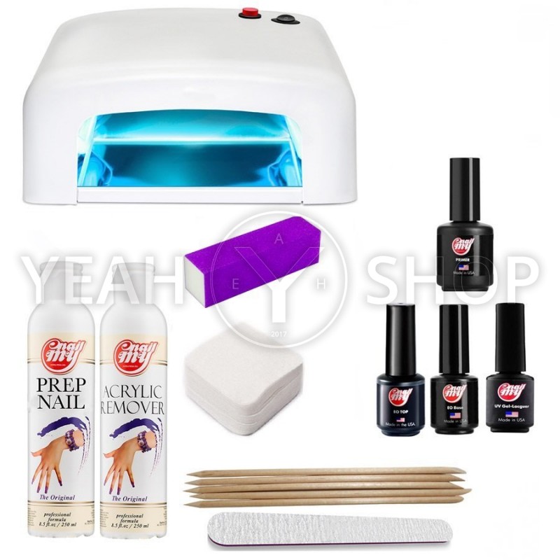 Стартовий набір гель-лаків My Nail Стандарт з УФ лампою на 36 Вт: купити за кращою ціною в Україні