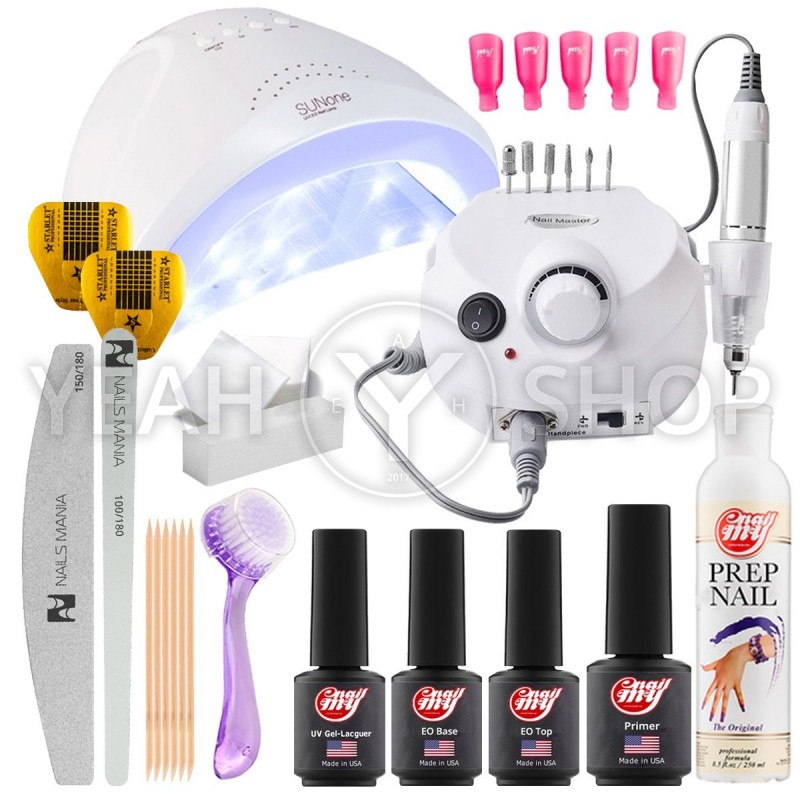 Стартовый набор гель-лаков My Nail с UV/LED лампой SUN One и фрезером Drill Pro купить по лучшей цене в Украине