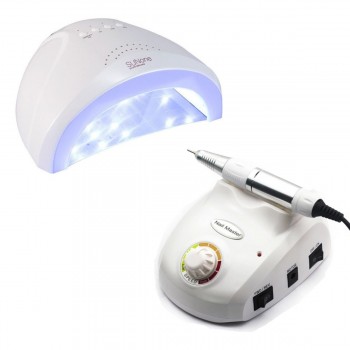 Набір UV / LED лампа SUN One 48 Вт + Фрезер для манікюру Nail Master 30000 об / хв: купити за кращою ціною в Україні
