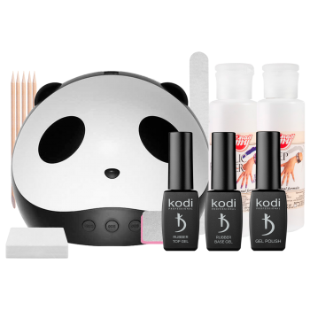 Стартовый набор для маникюра Kodi с UV/LED лампой Panda 36 Вт: купить по лучшей цене в Украине