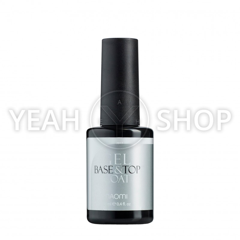 База-топ для гель-лаку Naomi Gel Base & Top Сoat, 6 мл: купити за кращою ціною в Україні