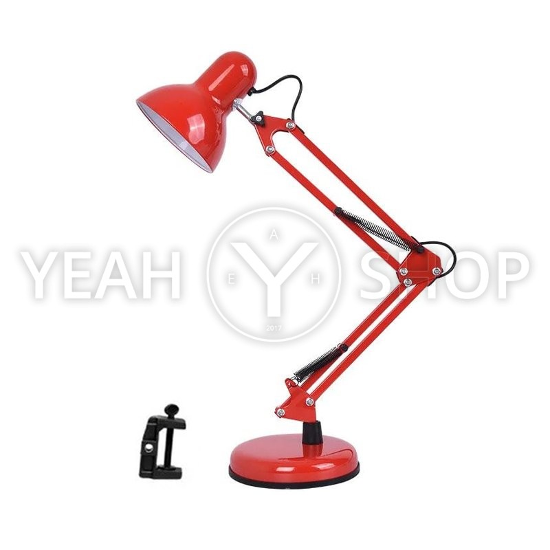 Настольная лампа для маникюра 2в1 с подставкой и струбциной (Красный) купить по лучшей цене в Украине