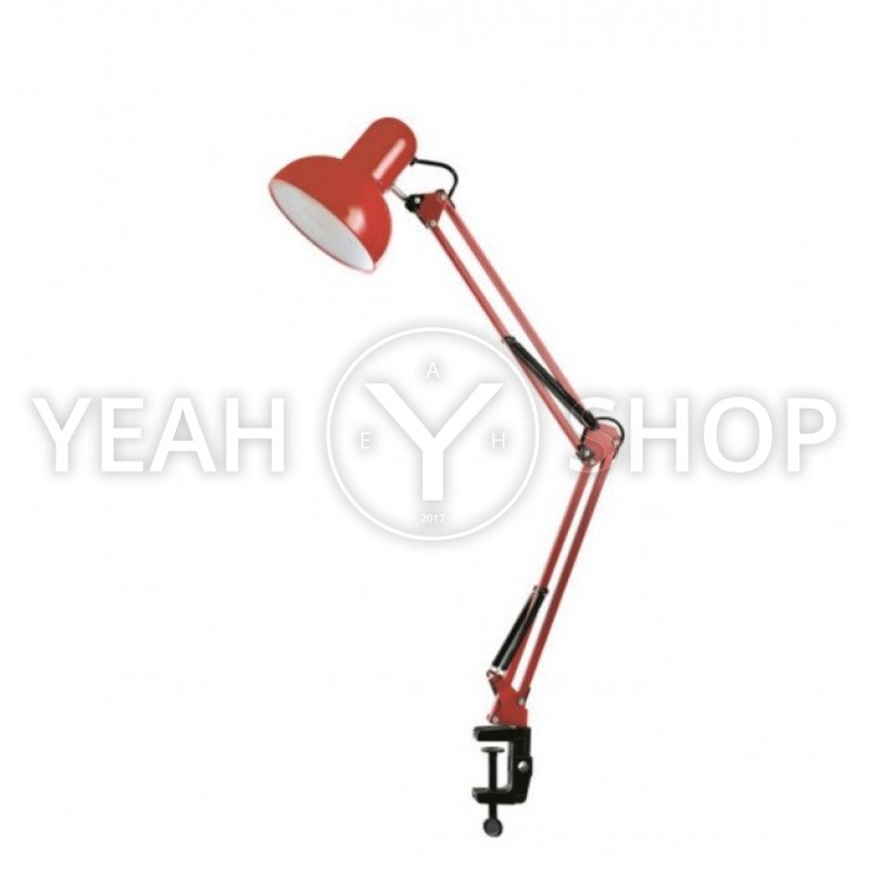 Лампа настільна для манікюру на кріпленні (червона): купити за кращою ціною в Україні