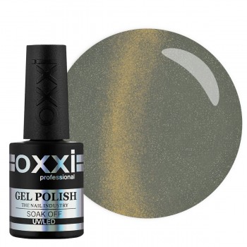 Гель-лак Oxxi Кошачий Глаз №111 (серый с золотистым магнитным бликом), 10 мл купить по лучшей цене в Украине