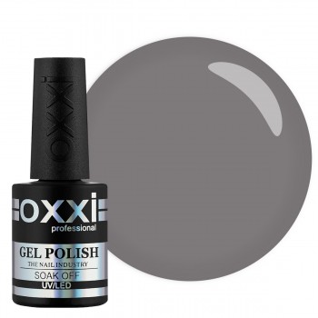 Гель-лак Oxxi №027 (светлый коричнево-серый, эмаль), 10 мл