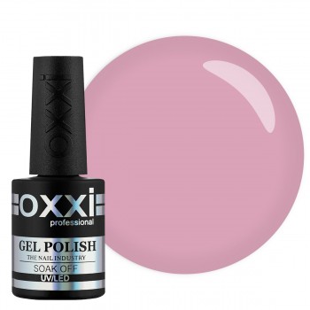 Гель-лак Oxxi №033 (бледный розовый, эмаль), 10 мл