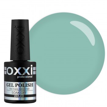 Гель-лак Oxxi №039 (приглушенный серо-голубой, эмаль), 10 мл
