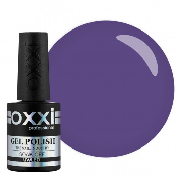Гель-лак Oxxi №047 (темный сиреневый, эмаль), 10 мл