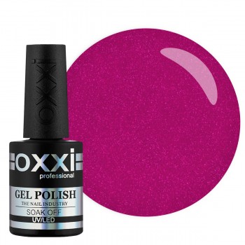 Гель-лак Oxxi №058 (фуксия, микроблеск), 10 мл