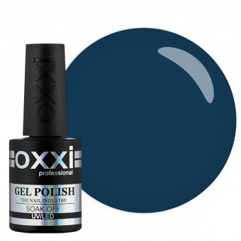 Гель-лак Oxxi №059 (зеленый бутылочный, эмаль), 10 мл