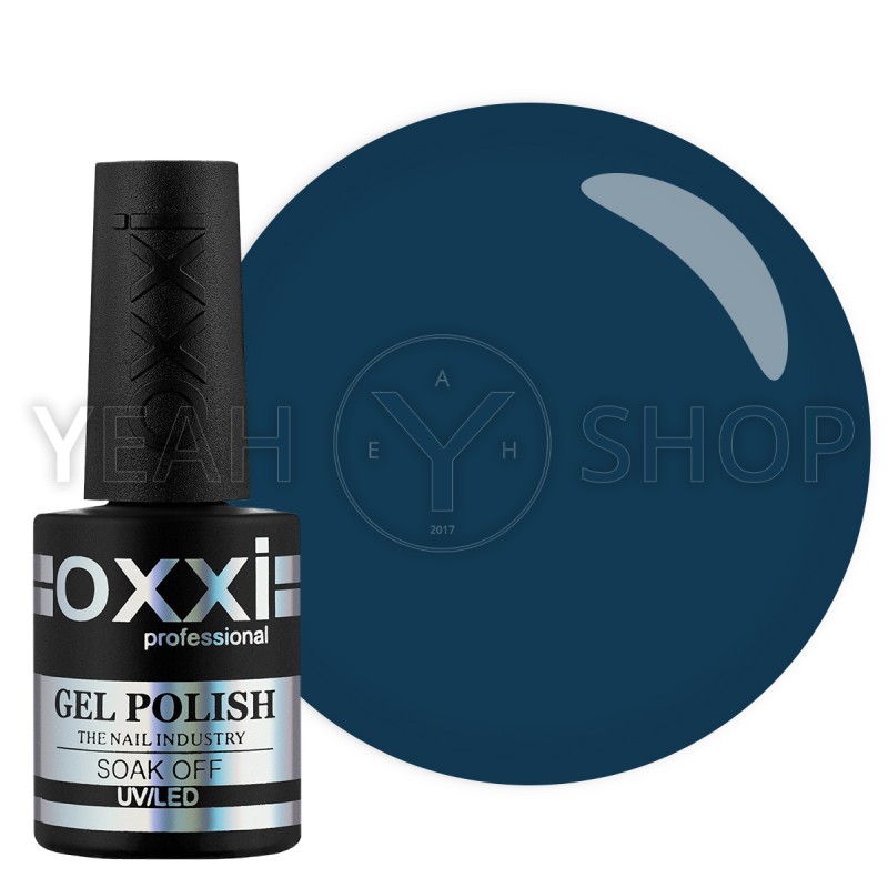 Гель-лак Oxxi №059 (зеленый бутылочный, эмаль), 10 мл купить по лучшей цене в Украине