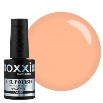 Гель-лак Oxxi №070 (бледный розово-персиковый, эмаль), 10 мл