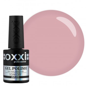 Гель-лак Oxxi №073 (блідий рожевий, емаль), 10 мл