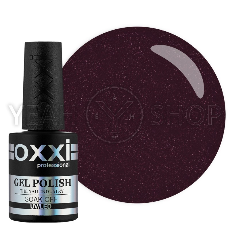 Гель-лак Oxxi №078 (темный коричневый, микроблеск), 10 мл купить по лучшей цене в Украине